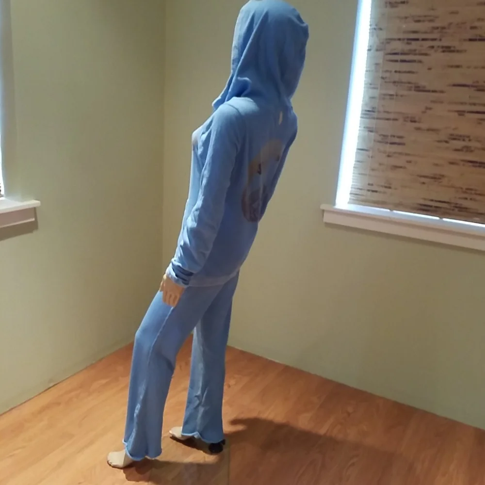 Gypsy 05 Matching Set Blue Hoodie and Sweatpants Size L